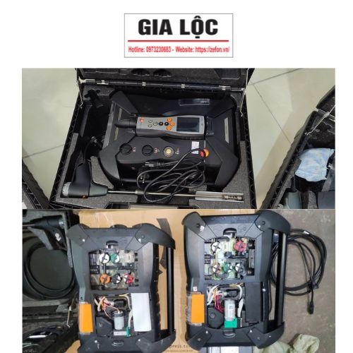 Máy đo khí thải testo 350 cũ thanh lý